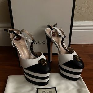 Platform Gucci heels - size 36